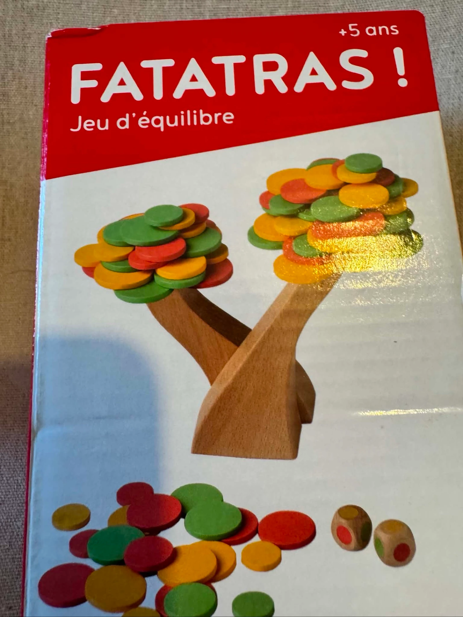 Jeu d’équilibre - Patatras